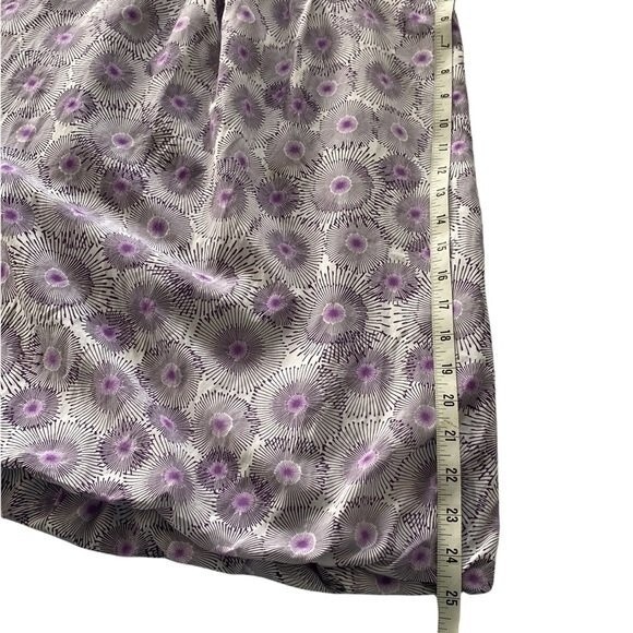 Armani Exchange Silk Sleeveless Spaghetti Strap Mini Dress Balloon Puff Hem - Picture 9 of 14